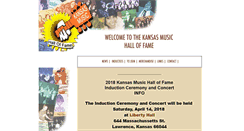 Desktop Screenshot of ksmusichalloffame.org
